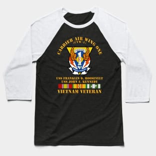 Carrier Air Wing One - Vietnam Veteran w VN SVC Baseball T-Shirt